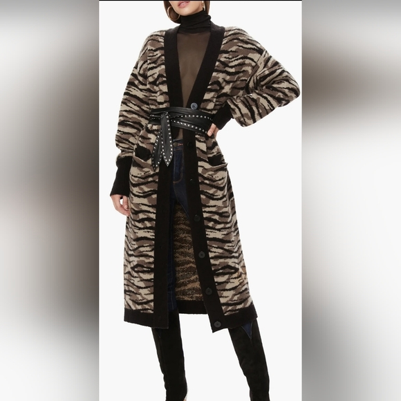 💜AFRM Tristan Zebra Camo Cardigan💜 - Picture 3 of 10